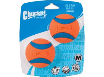Chuckit! Ultra Ball Duo Gumilabda 2 db - Az Elnyűhetetlen - Medium