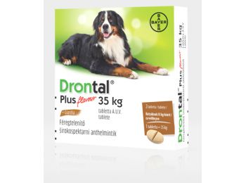 Drontal Plus féreghajtó tabletta 35 kg felett 2 db
