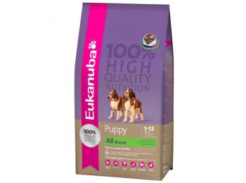 Eukanuba Puppy & Junior Lamb & Rice 12 kg