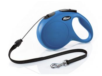Flexi Classic Új Zsínor M 8M Kék 20Kg