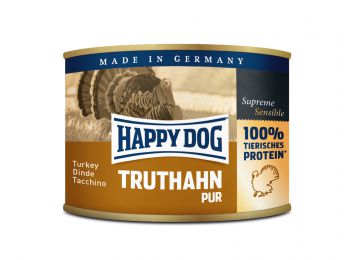 Happy Dog Pulyka hús konzerv kutyák számára 200 g