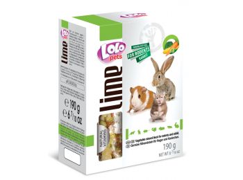 Lolo Lime - Vegetable mineral block for rodents XL 190 g