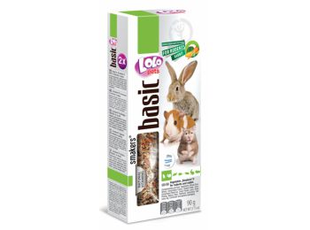 Lolo Basic - Vegetable SMAKERS for rodents & rabbit 90 g