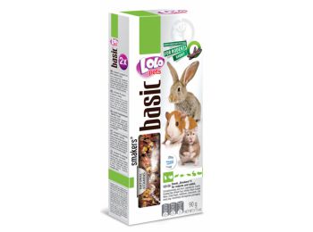 Lolo Basic - Carob SMAKERS for hamster & rabbit 90 g