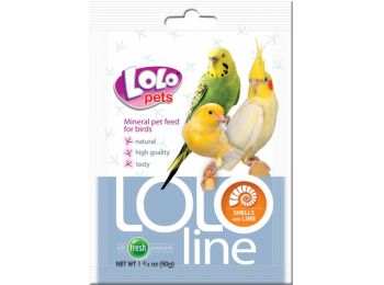 Lolo Lololine shells & lime for birds 50 g