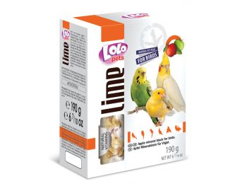 Lolo Lime - Apple mineral block for birds XL 190 g