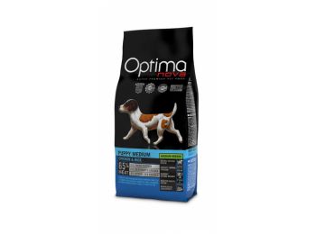 Visán Optimanova Dog Puppy Medium Chicken&Rice 12 kg