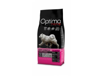 Visán Optimanova Dog Puppy Sensitive Salmon&Potato 0,8 kg kutyatáp