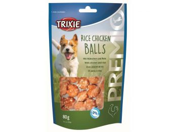Trixie Jutalomfalat Premio rizses csirke golyók 80gr
