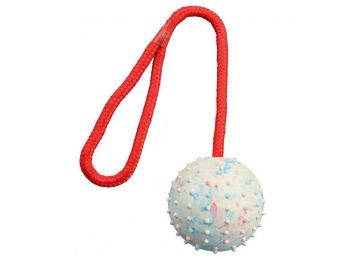 Trixie Játék Tömör Gumi Labda Kötéllel 7cm/30cm