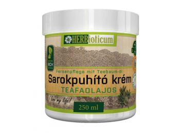 HERBIoticum Sarokpuhító krém teafaolajos 250 ml