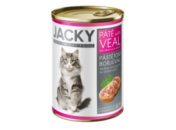 Jacky Prémium Macska Konzerv Pástétom Borjú 400g