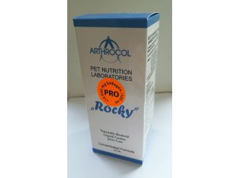 Arthrocol Rocky Pro kollagénnel dúsított folyékony ízület- és porcerősítő kutyáknak 300 ml
