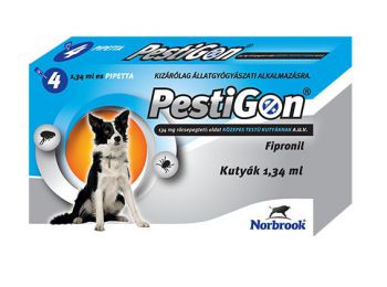 Pestigon SpotOn M cseppek közepes testű kutyáknak 1,34 ml