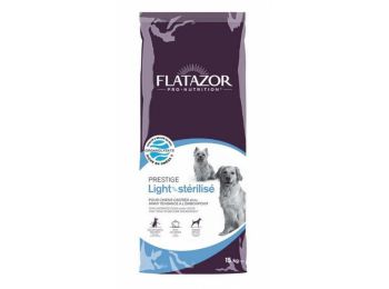 Flatazor Prestige Adult Light & Sterilised kutyatáp 15 kg