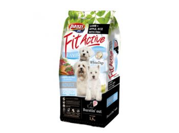Panzi FitActive Adult WhiteDogs Bárány&Alma Kutyatáp 1,5 