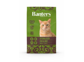 Visán Banters Cat Sterilised Fish&Rice 8 kg macskatáp