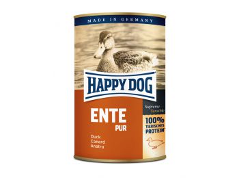 Happy Dog Kacsa hús konzerv kutyák számára 400 g