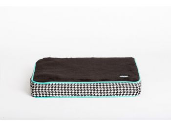 Agui Chess ortopéd matracos kutyafekhely fekete 110x75x10