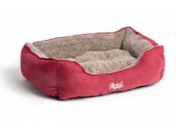 Agui Mountain Square kutyaágy piros 90x70x20