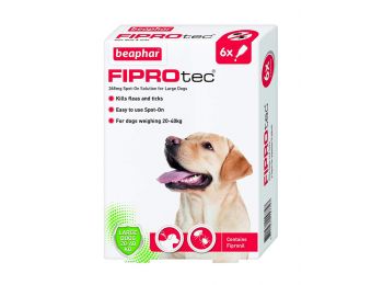 FIPROTEC Dog L bolha és kullancsírtó csepp 5+1 pipetta