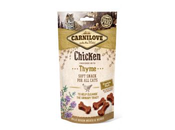 CarniLove Cat Semi Moist Snack csirke kakukkfűvel jutalomfa