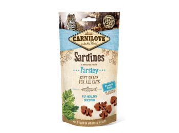 CarniLove Cat Semi Moist Snack szardínia petrezselyemmel ju