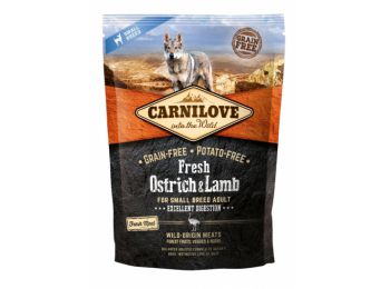 CarniLove Fresh Adult Dog Small Strucc & bárány - Excellen