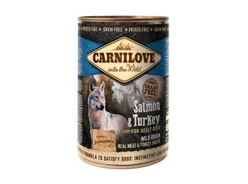 CarniLove konzerv Adult Lazac-Pulyka 400 gr