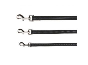 Trixie Póráz Softline Elegance S Fekete/Bézs 1m/15mm