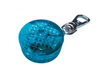 Trixie Nyakörvre Világítós Biléta 3,5cm kék