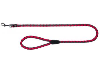 Trixie Póráz Cavo, L–XL: 1.00 m/18 mm, Fuchsia/Grafit