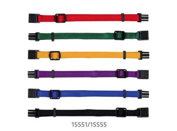 Trixie Nyakörv Kölyöknek S-M 17-25cm/10mm 6db Piros,Zöld