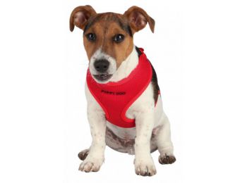 Trixie Puppy szett hám+póráz 33-47cm/10mm 2m piros