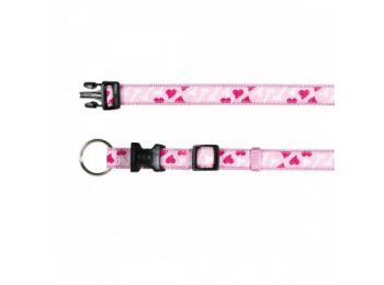 Trixie Nyakörv Modern Art Rose Heart XS-S 22-35cm/15mm Pink