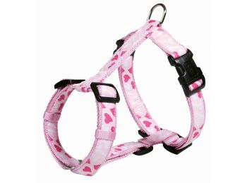 Trixie Hám Modern Art Rose Heart S-M 40-65cm/20mm pink