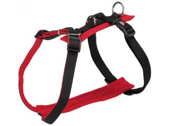 Trixie Hám Comfort Soft L–XL 75–120cm/30mm Piros