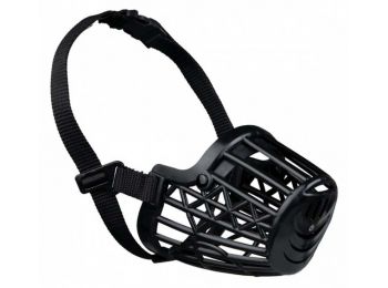 Trixie Szájkosár Műanyag S fekete