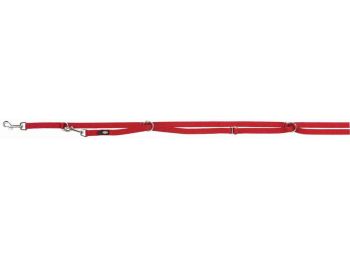 Trixie Póráz Hosszabbítható Prémium XS–S 3.00 m/15mm Piros