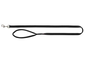 Trixie Póráz Új Prémium M-L 1.00m/20mm fekete