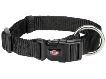 Trixie Nyakörv Új Prémium S–M 30–45 cm/15mm fekete