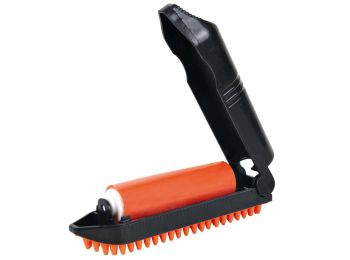 Trixie Szősz szedő henger kefével 23cm fekete/türkíz