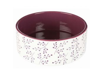 Trixie Tál kerámia 1,4l/20cm fehér/bordó