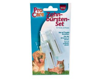 Trixie Fogkefe Szett Ujjra Húzható 6cm 2db/Csomag