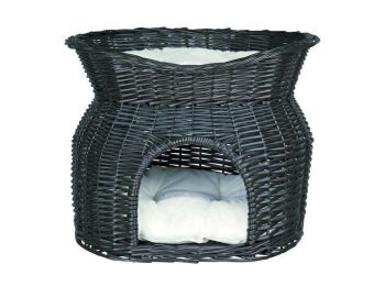 Trixie Kosár 2 szintes fekhellyel 54x43x37cm fekete