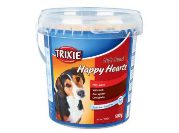 Trixie Jutalomfalat Soft Snack Happy Hearts Vödrös 500gr