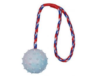 Trixie Játék Tömör Gumi Labda Kötéllel 6cm/30cm