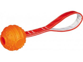 Trixie Játék Soft & Strong labda kötéllel 7cm/29cm naran
