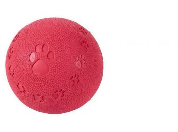 Trixie Játék Gumi Labda Tappancs Mintás Sipoló 7cm
