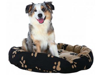 Trixie Ágy Sammy Kerek Tappancsos 70cm Fekete/Bézs